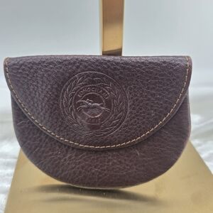 Long Champ Paris Small Leather Coin Purse